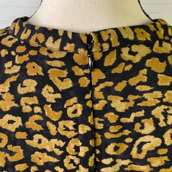 Who What Wear Leopard Dress Plus Sz 1X - Picture 9 of 11